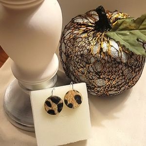 Animal Print Earrings